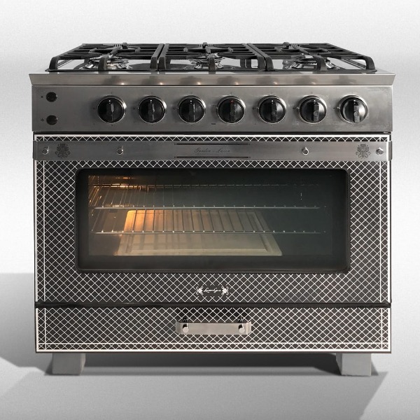 Cocina Luxor Gas Garden Black 90 Cm (termostato) 6h