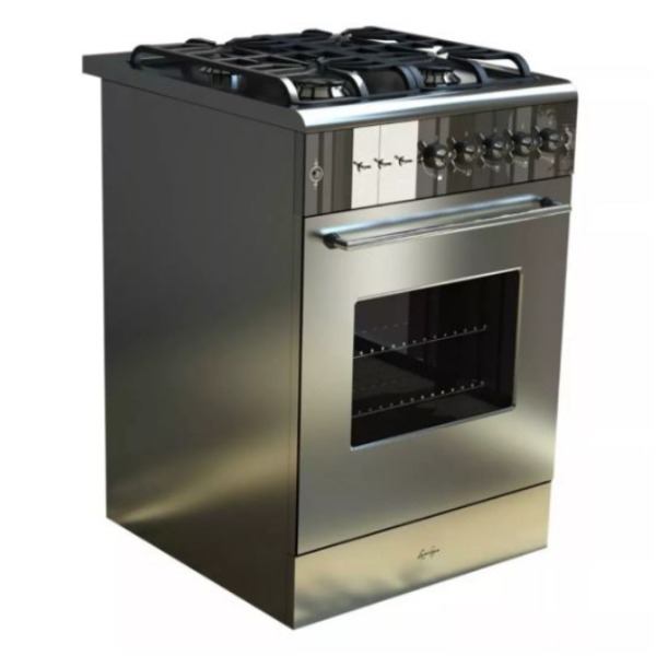 Cocina Luxor Garden Steel 550 Con Convector
