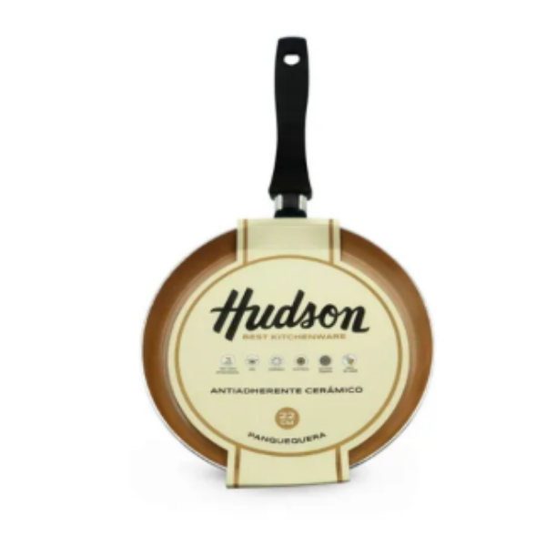 Sarten Ceramica Antiadherente Cobre Hudson 22cm