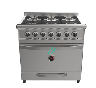 Cocina Fornax 82 Cm Versatil C/gratinador 6h P/acero