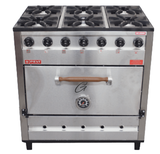 Cocina Industrial Pevi 6h 85 Cm 