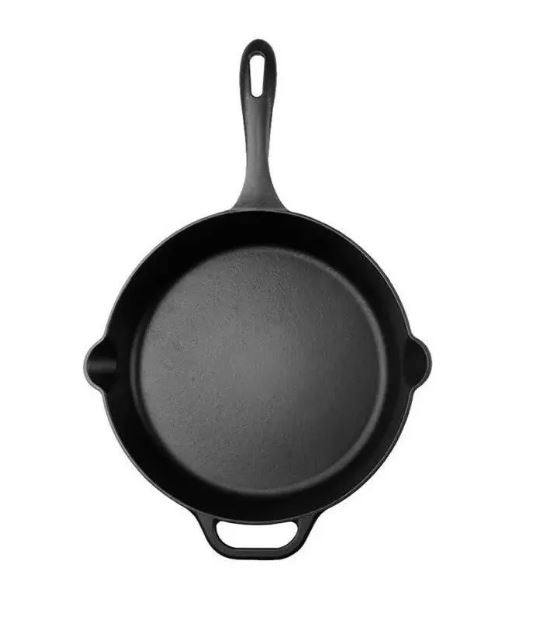 Sarten De Hierro Fundido 30 Cm Victoria Premium