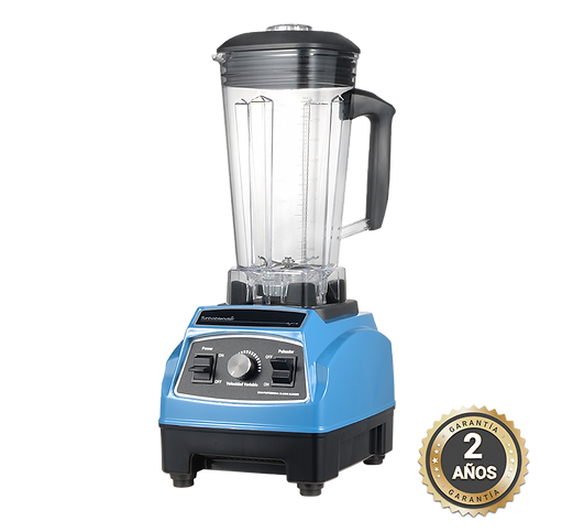 Licuadora 3 Hp Profesional Turboblenderjarra 2 L 1500w Azul Azul