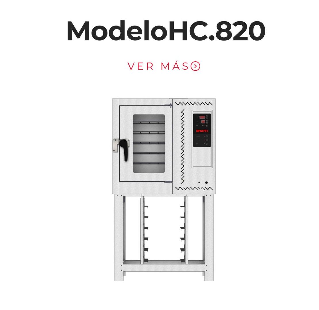 Horno Convector Electrico Brafh Hc.820 6 Bandejas 530x325mm